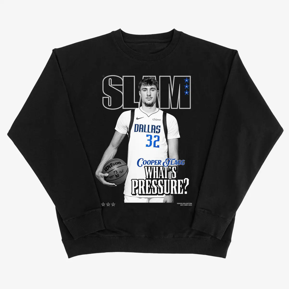 SLAM Cover Cooper Flagg Basketball Sweatshirt Game Day Clothing Cooper Flagg Fan Gift SLAM Cover Cooper Flagg Basketball Sweatshirt Game Day Clothing Cooper Flagg Fan Gift - Image 1