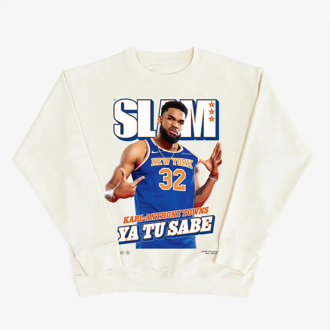 SLAM Cover Karl Anthony Towns Sweatshirt Basketball Apparel Karl Anthony Towns Lover Gift SLAM Cover Karl Anthony Towns Sweatshirt Basketball Apparel Karl Anthony Towns Lover Gift - Image 1