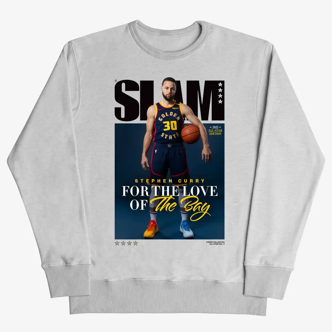 SLAM Cover Stephen Curry Basketball Sweatshirt Stephen Curry Apparel Present For Him