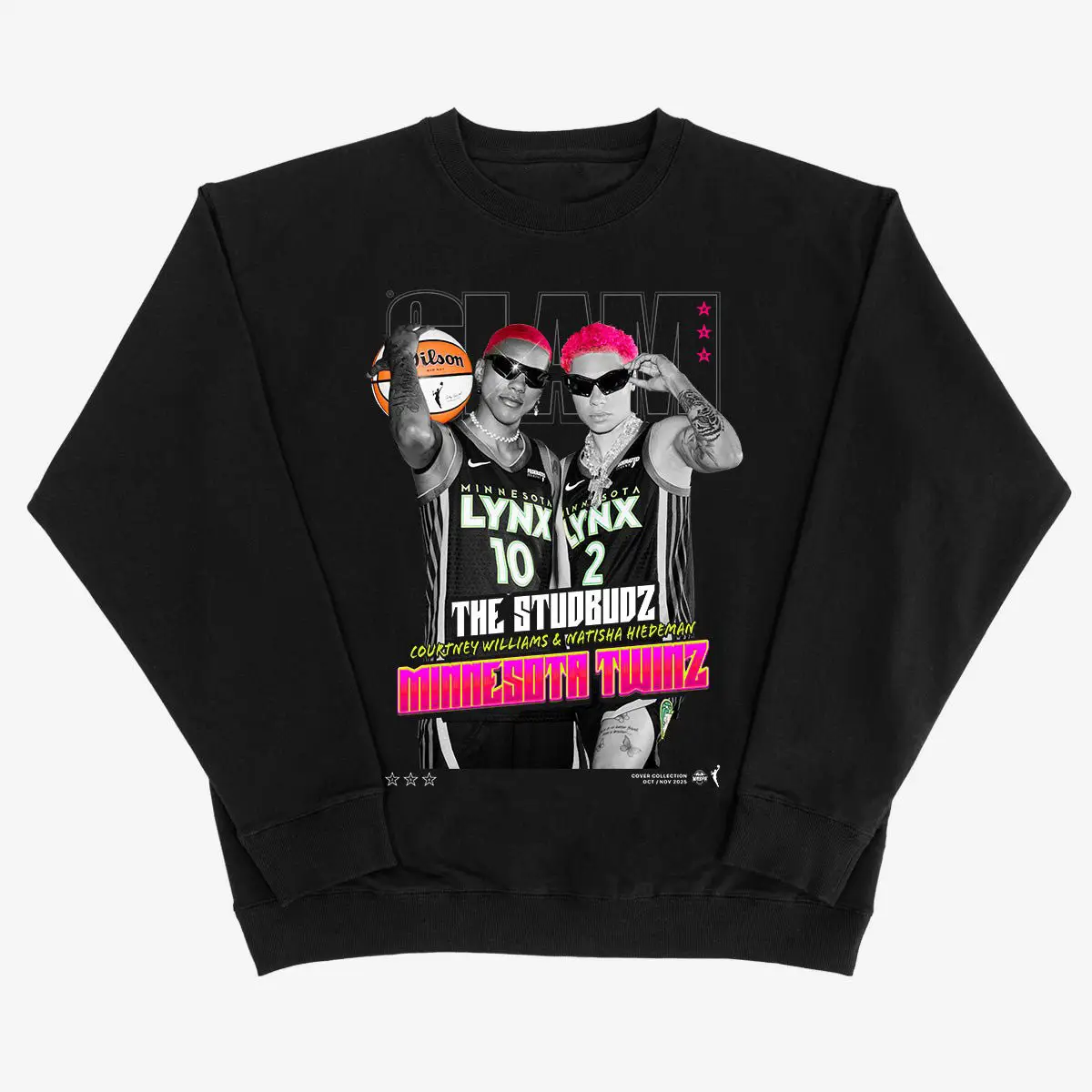 SLAM Cover The Studbudz Basketball Sweatshirt Game Day Clothing Basketball Lover Present SLAM Cover The Studbudz Basketball Sweatshirt Game Day Clothing Basketball Lover Present - Image 1