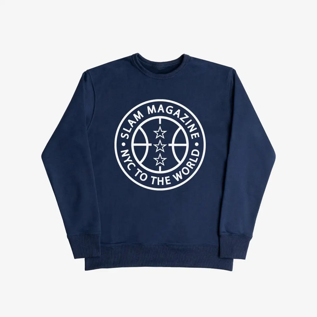 SLAM Magazine Baseline Circle Sweatshirt Slam Goods Apparel Gift For Basketball Dad