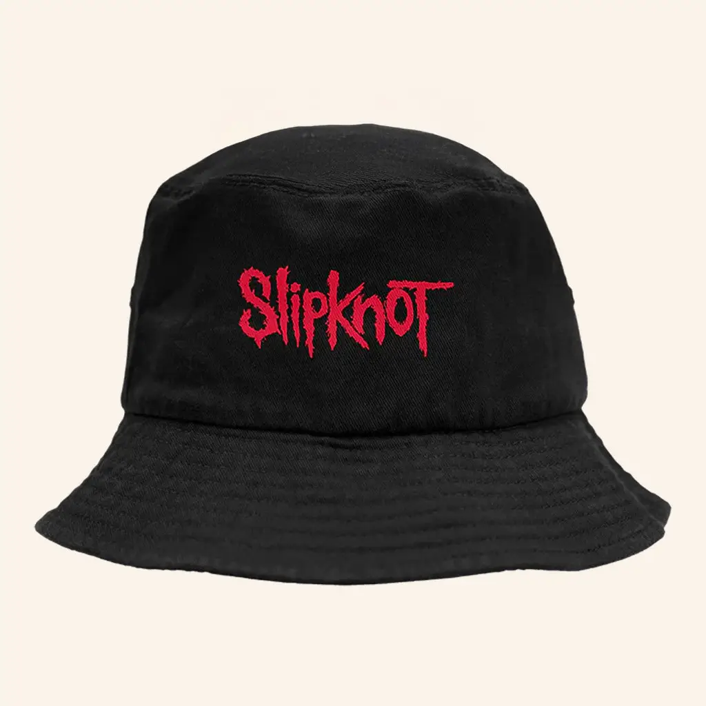 Slipknot Merch 9 Point Star Bucket Hat Christmas Gift Ideas For Friends -WearandDecor