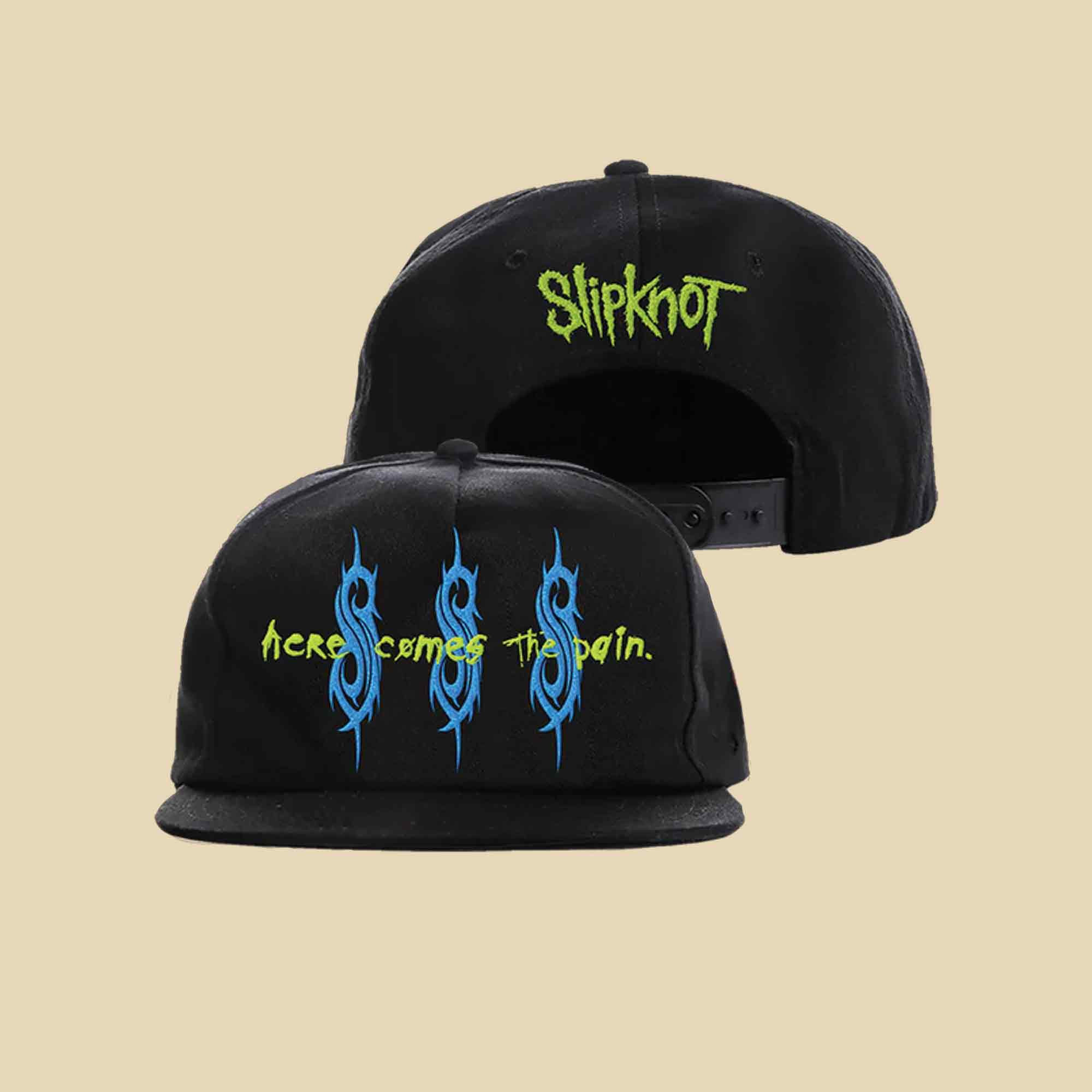 Slipknot Merch Tribal S Point Snapback Here Comes The Pain Tour Hat Gift For Him