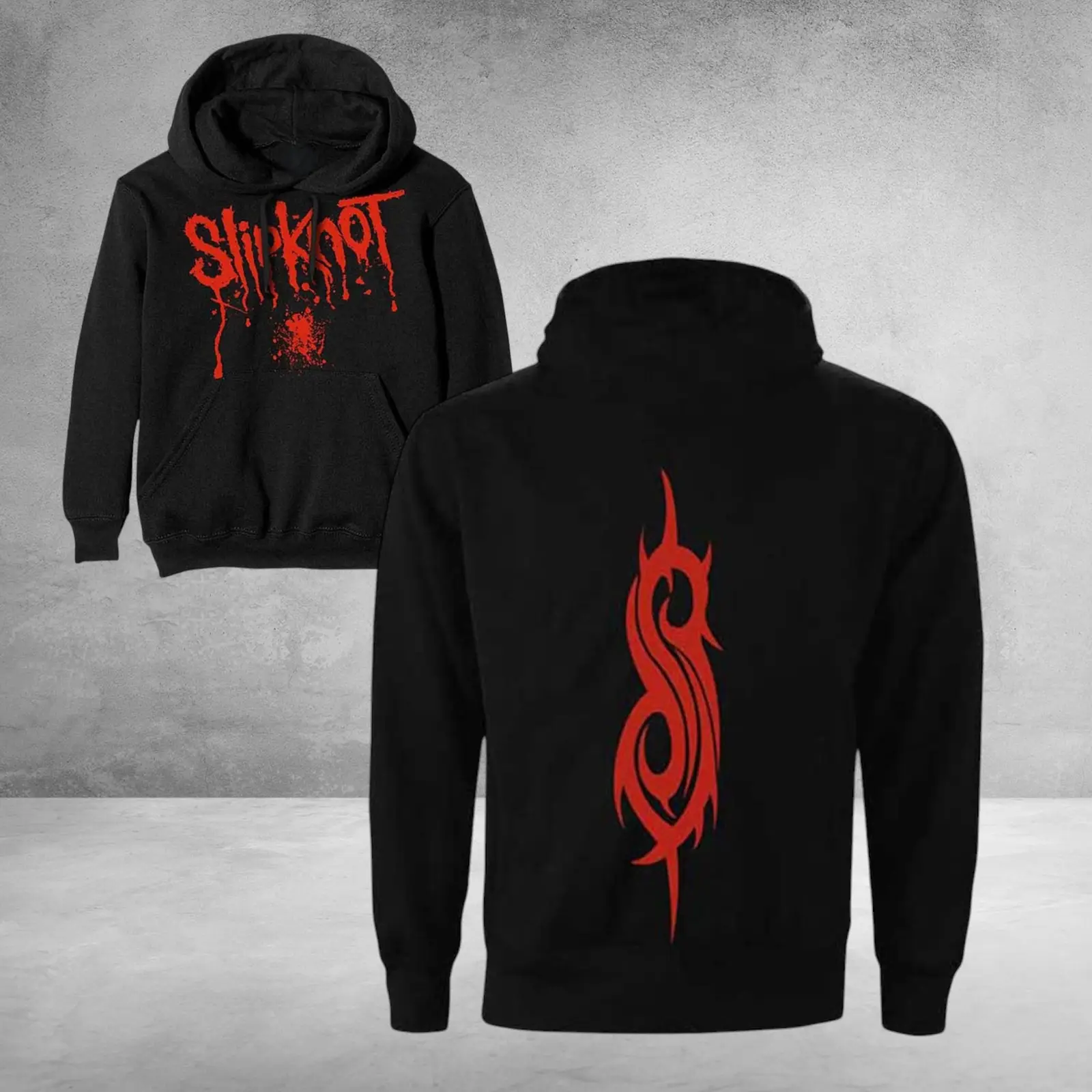 Slipknot Splatter Hoodie Clothing Unique Gift Ideas For Slipknot Fan