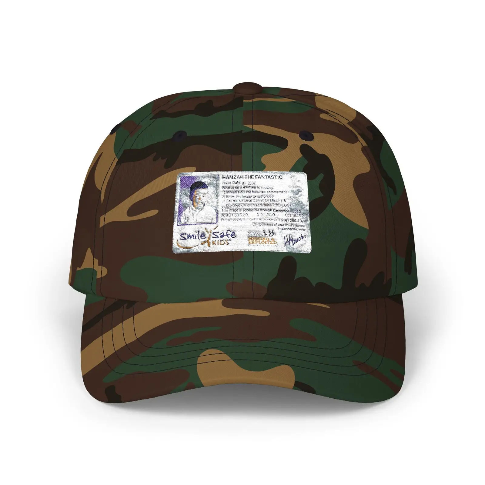 Slushy Noobz merch Classic Camo Cap Gifts For Best Friend -WearandDecor