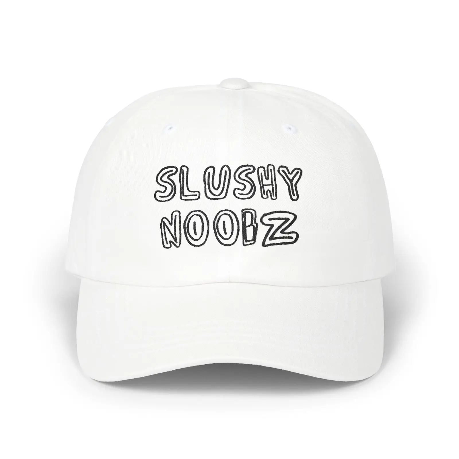 Slushy Noobz merch Embroidered Classic Dad Cap Apparel Gifts For Best Friend -WearandDecor