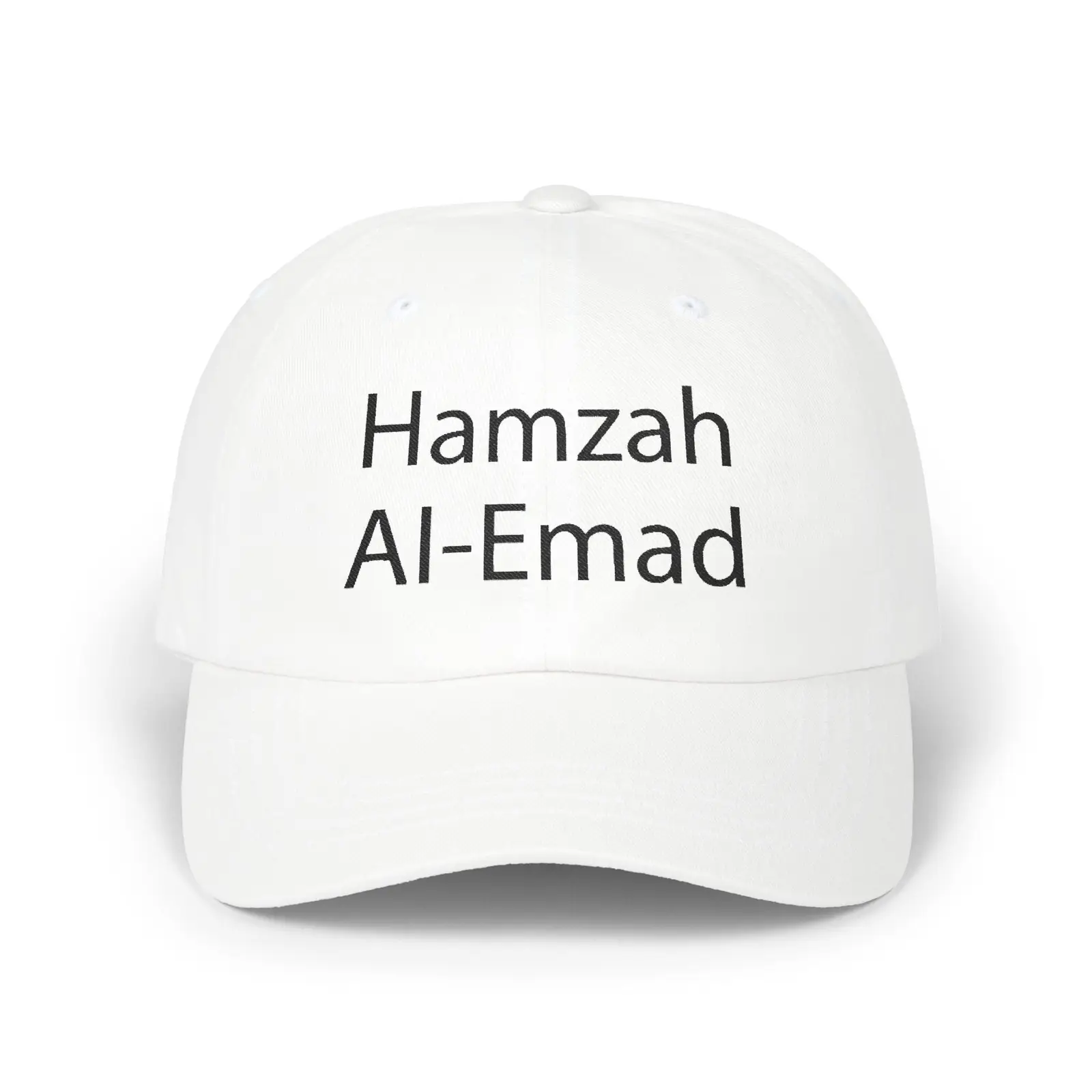 Slushy Noobz merch Hamzah Al-Emad Classic Embroidered Cap Gifts For BFF -WearandDecor Slushy Noobz merch Hamzah Al-Emad Classic Embroidered Cap Gifts For BFF -WearandDecor - Image 1