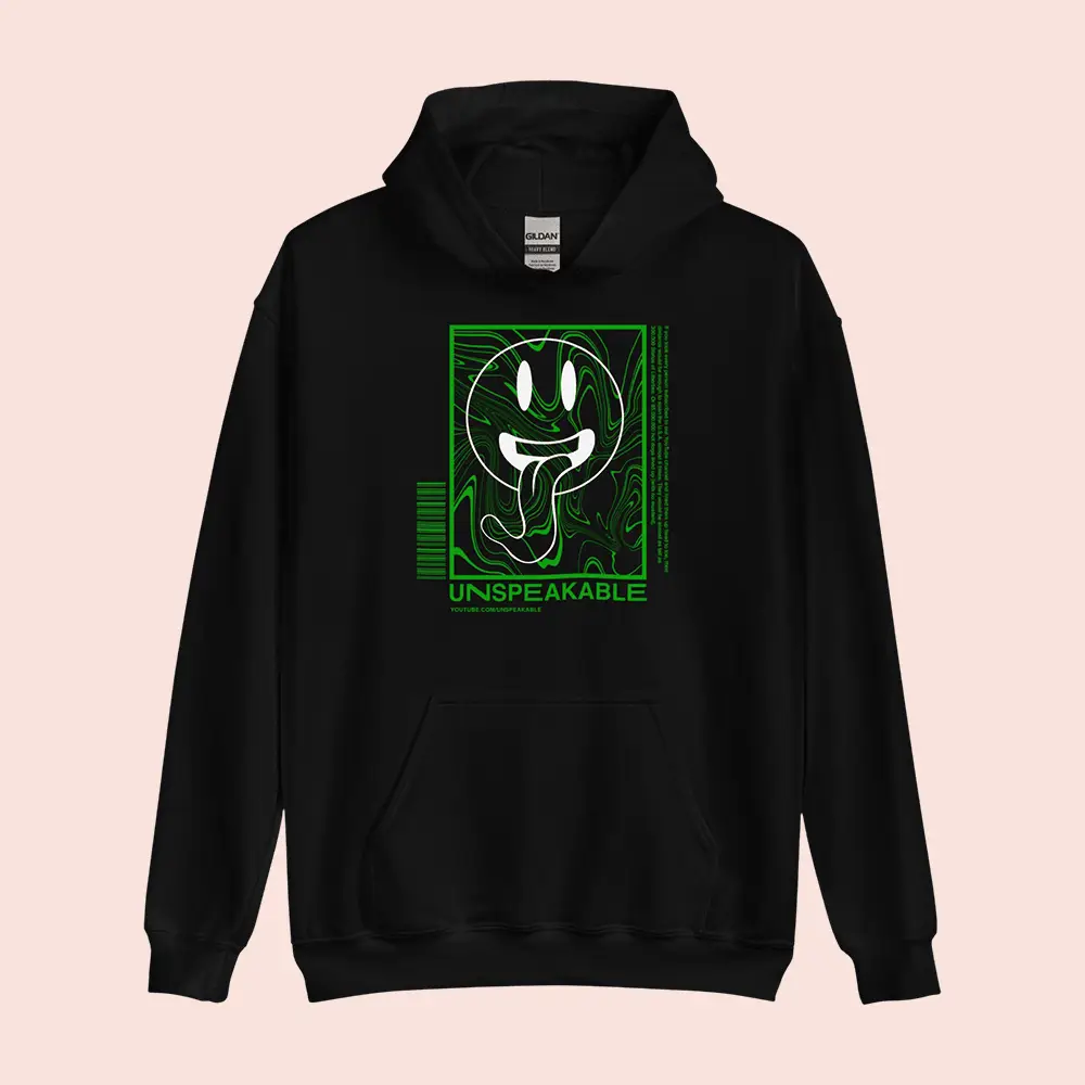 Smiley Swirl Nathan Graham Hoodie Unspeakable Apparel Youtuber Lover Gift