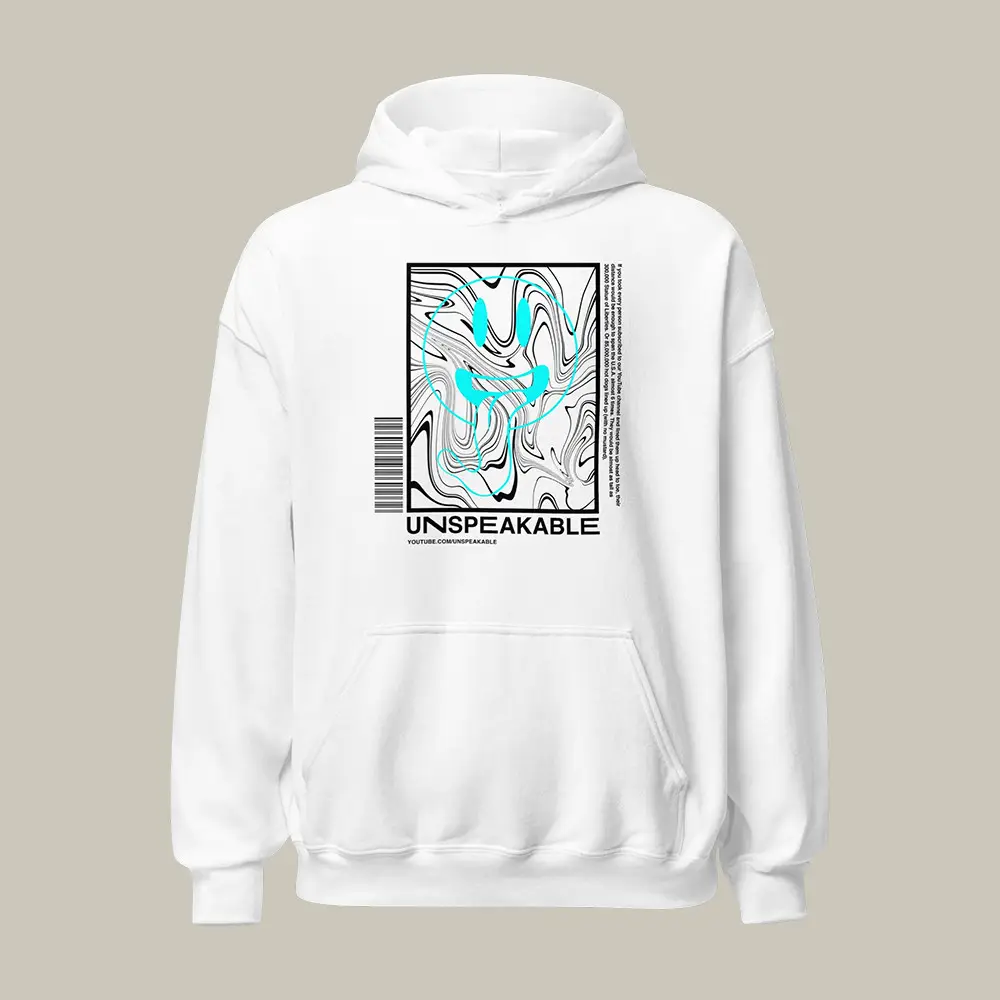 Smiley Swirl Unspeakable Hoodie Unspeakable Hooded Sweatshirt Cool Gift For Fans
