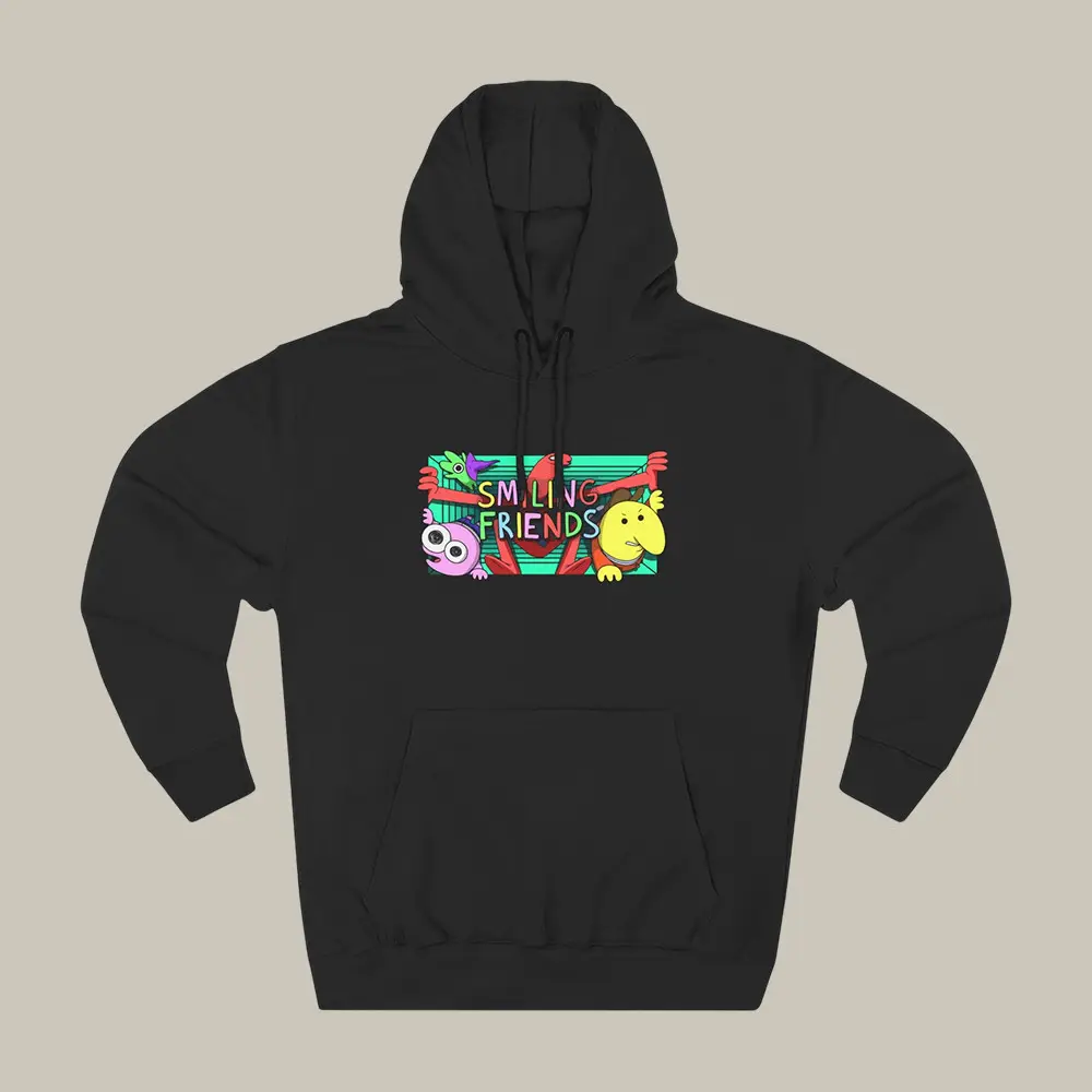 Smiling Friends Hoodie Smiling Friends Funko Pop Apparel Present For Him