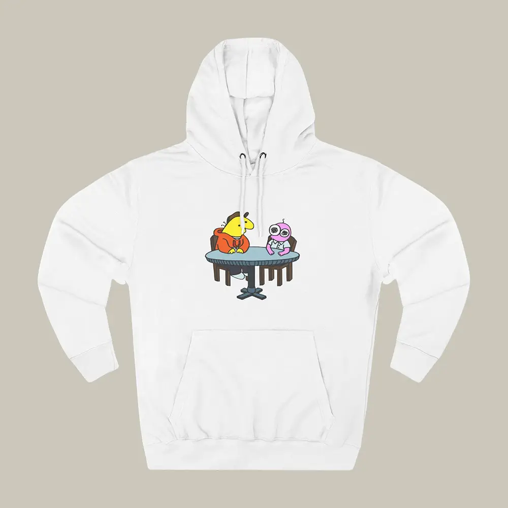 Smiling Friends Hoodie Smiling Friends Funko Pop Hooded Sweatshirt Funny Gift For Friends Smiling Friends Hoodie Smiling Friends Funko Pop Hooded Sweatshirt Funny Gift For Friends - Image 1