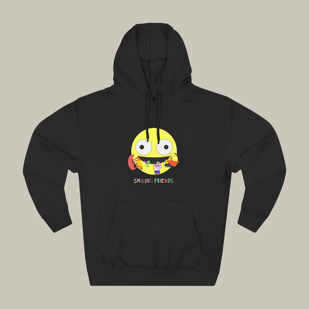 Smiling Friends Hoodie Smiling Friends Funko Pop Merch Cool Gift For Him