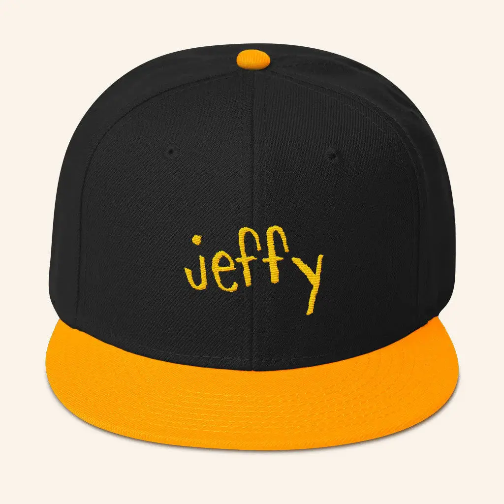 SML Merch Jeffy Snapback Hat Best Gifts For Husband -WearandDecor SML Merch Jeffy Snapback Hat Best Gifts For Husband -WearandDecor - Image 1