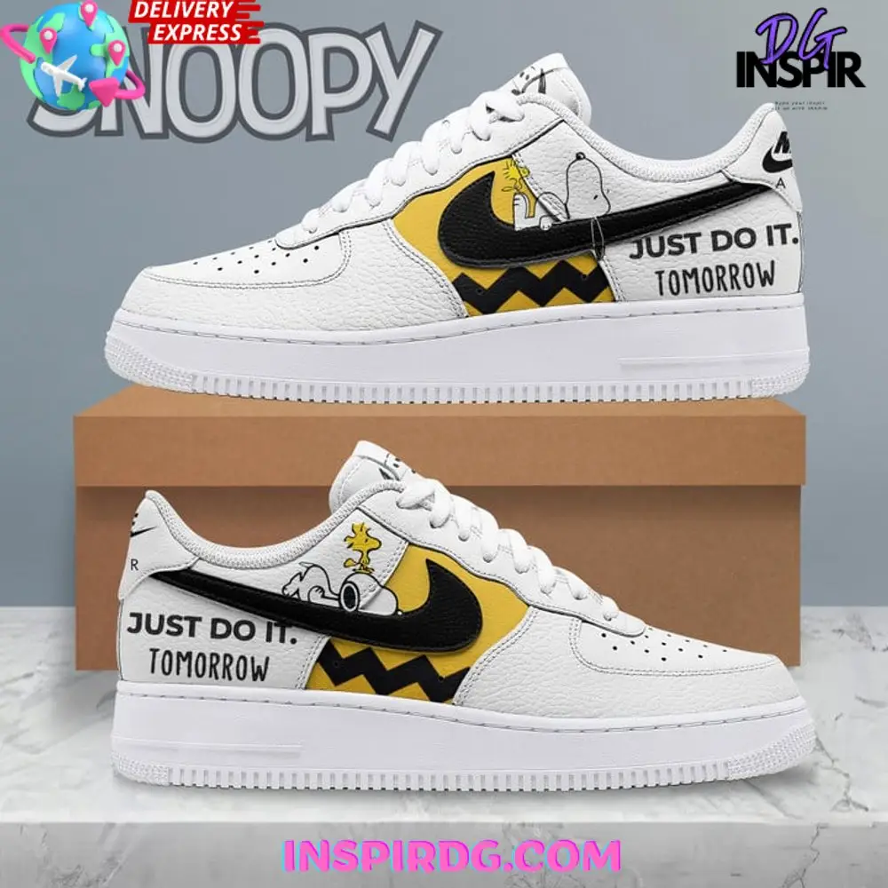 Snoopy Cartoon Limited Edition Air Force 1