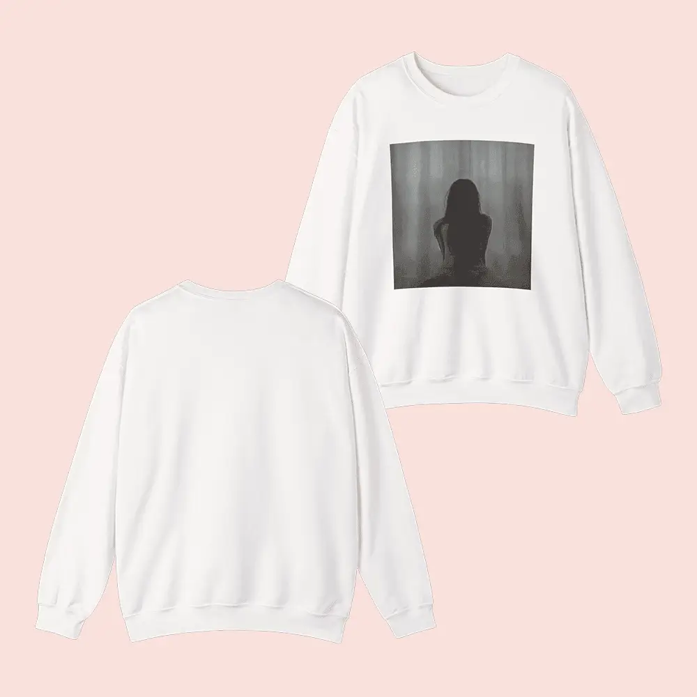 Snow Strippers Merch Girl Silhouette Graphic Sweatshirt Snow Strippers Tour Merch Fan Gifts