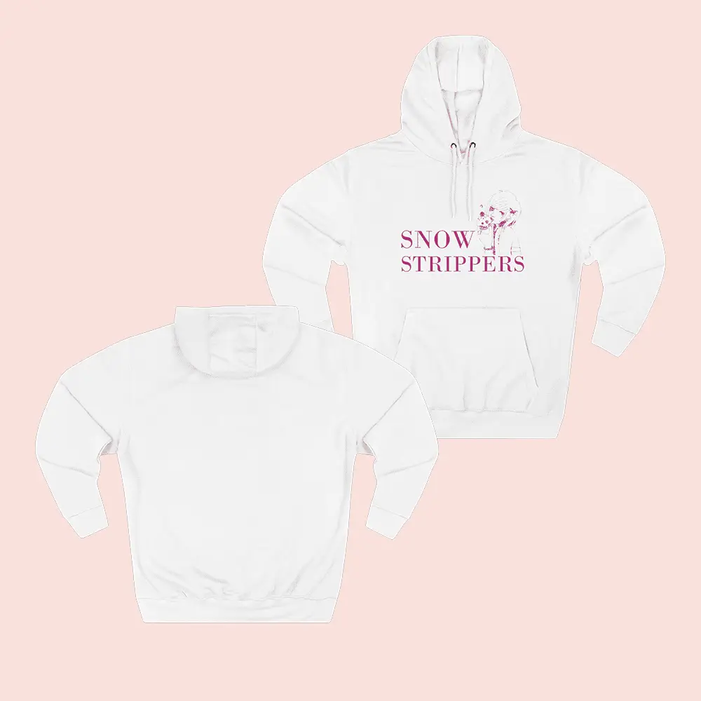 Snow Strippers Merch Little Cupcake Girl Hoodie Snow Strippers Tour Merch Gifts For Her
