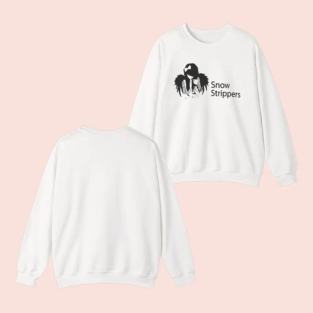 Snow Strippers Merch Winged Girl Sweatshirt Snow Strippers Tour Merch Gifts For EDM Lovers Snow Strippers Merch Winged Girl Sweatshirt Snow Strippers Tour Merch Gifts For EDM Lovers - Image 1