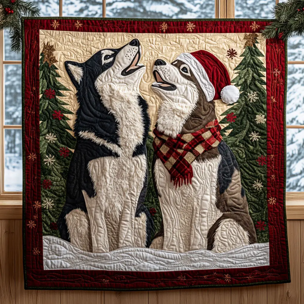 Snowbound Pride Quilt Thoughtful Holiday Gift Featuring Quilt Blanket