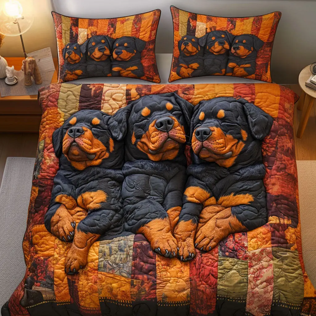 Snuggle Squad Quilted Bedding Set Meaningful Home Gift for Special Occasions