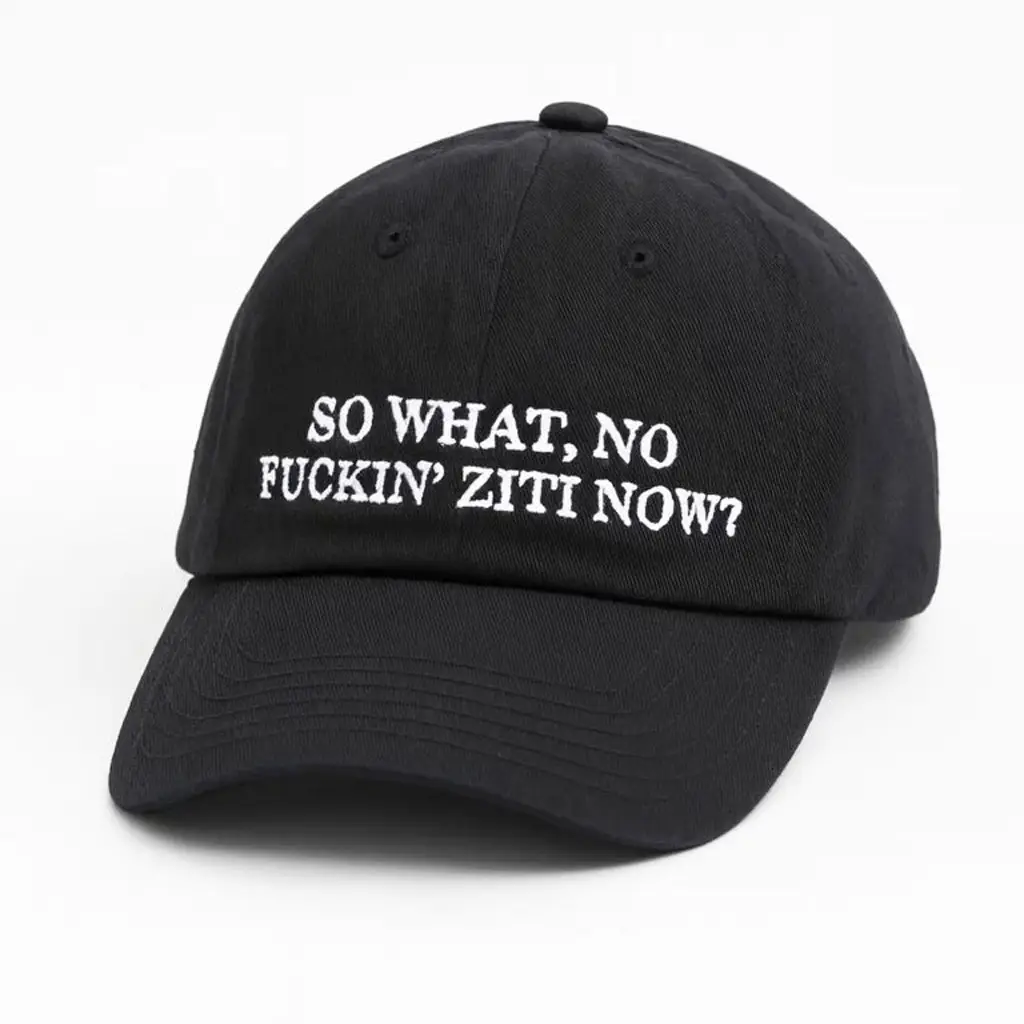 So What No F Ziti Now Hat Embroidered Cool Christmas Gifts For Guys - WearandDecor