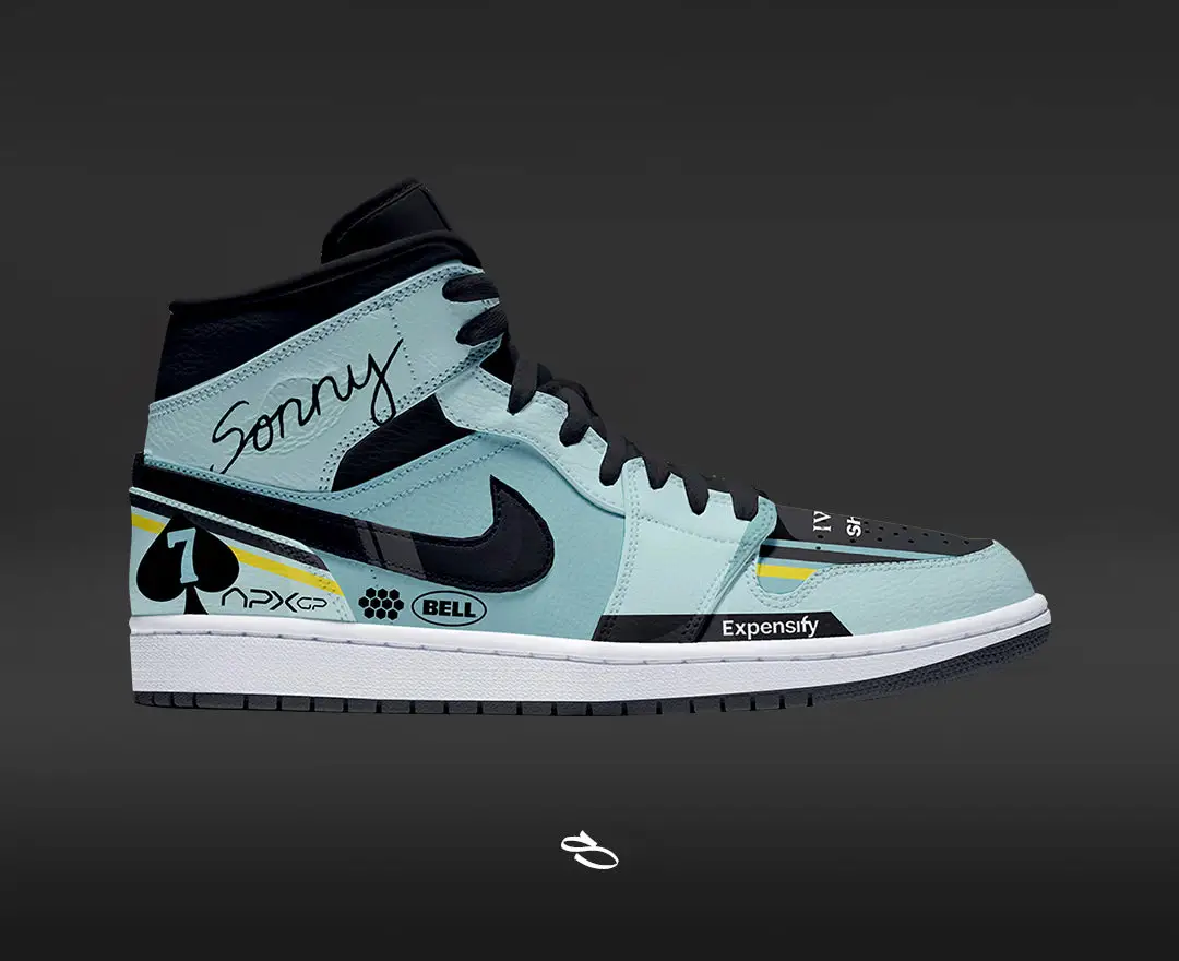 Sonny Hayes Helmet - APX GP Air Jordan