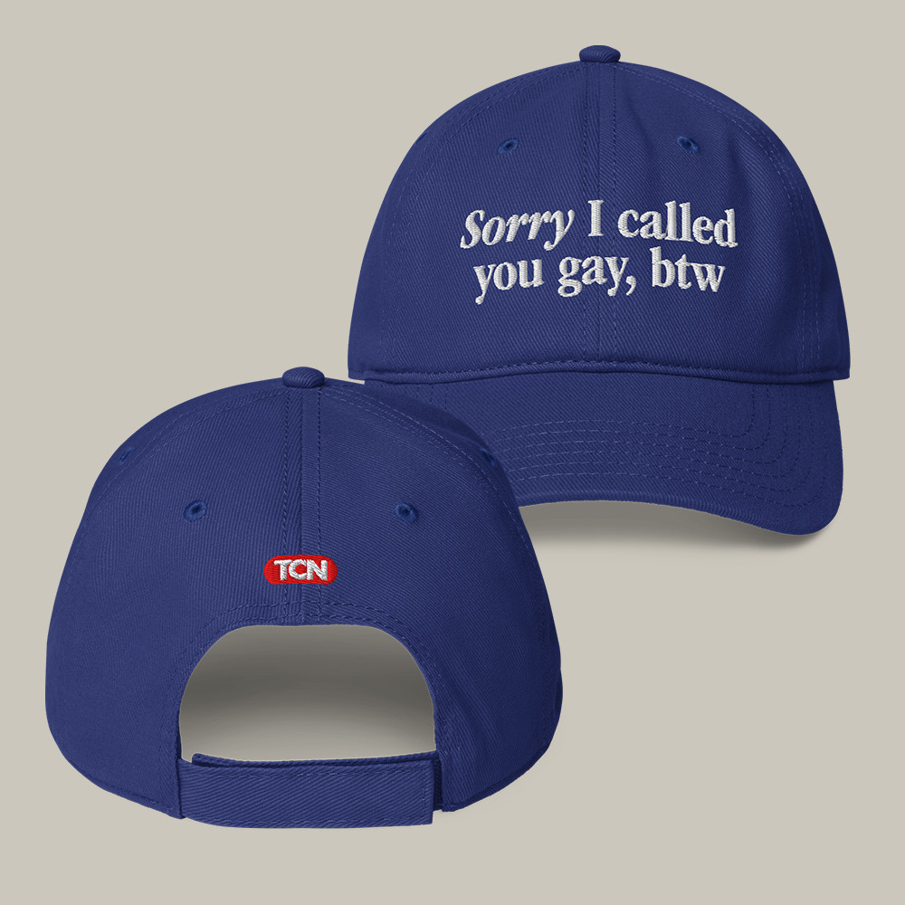 Sorry I Called You Gay Btw Hat Tucker Carlson Baseball Cap Funny Gift For Fans Sorry I Called You Gay Btw Hat Tucker Carlson Baseball Cap Funny Gift For Fans - Image 1