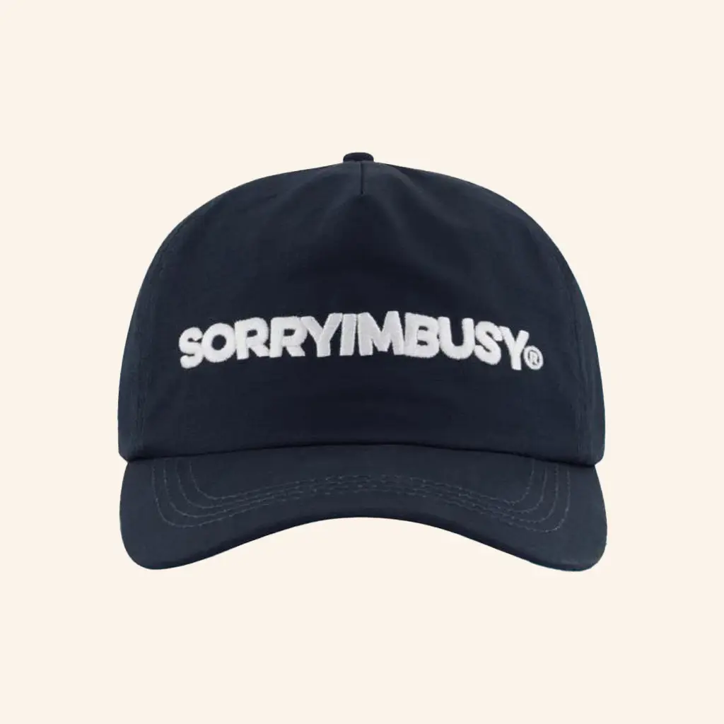 Sorry I'm Busy Merch Embroidered Sorryimbusy Hat Gifts For Boyfriend -WearandDecor