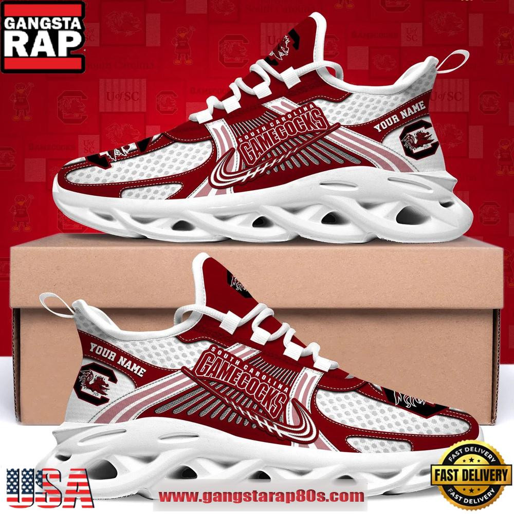 South Carolina Gamecocks Personalized Clunky Sneaker Max Soul Shoes South Carolina Gamecocks Personalized Clunky Sneaker Max Soul Shoes - Image 1