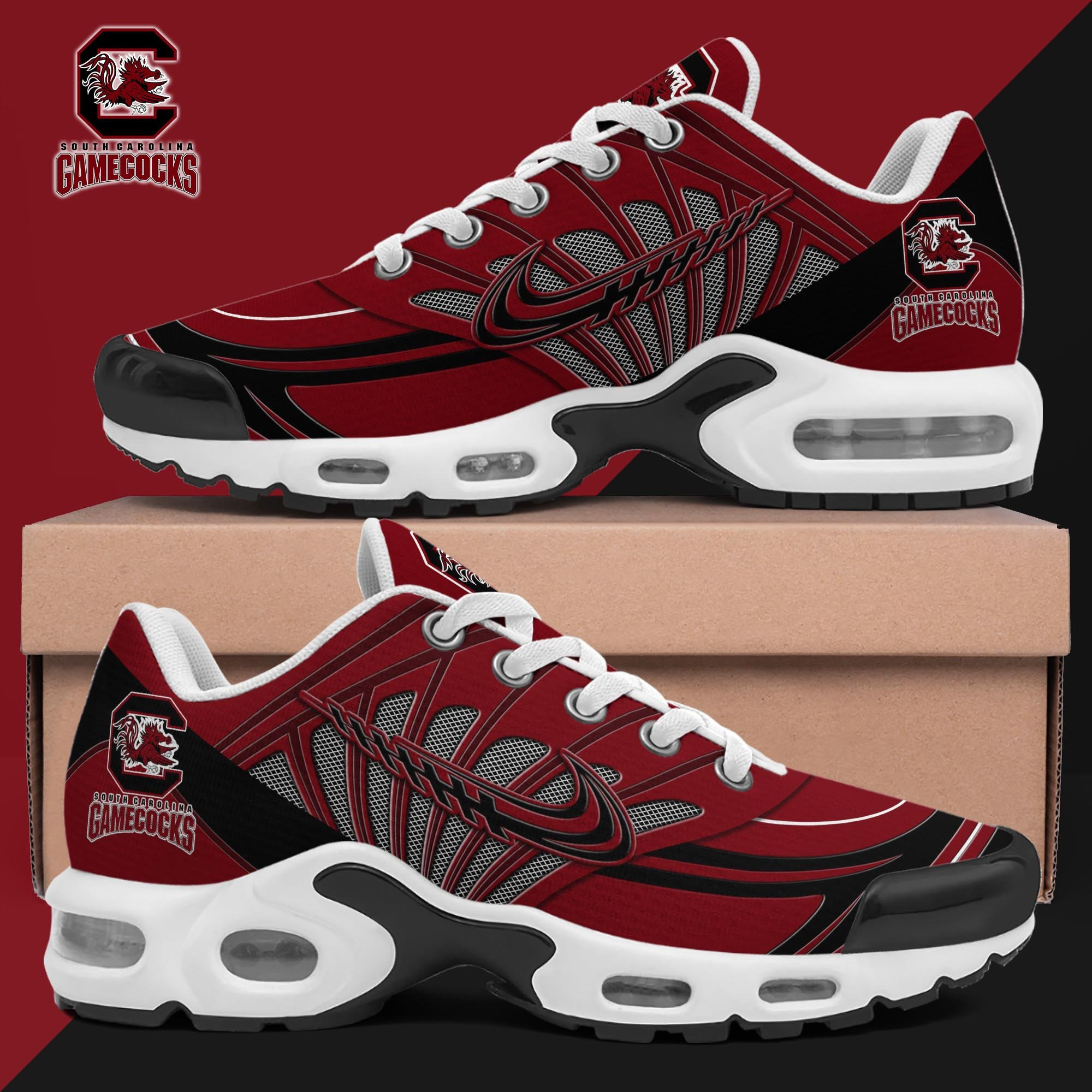 South Carolina Gamecocks Shoes 2026 Version Custom Name 135