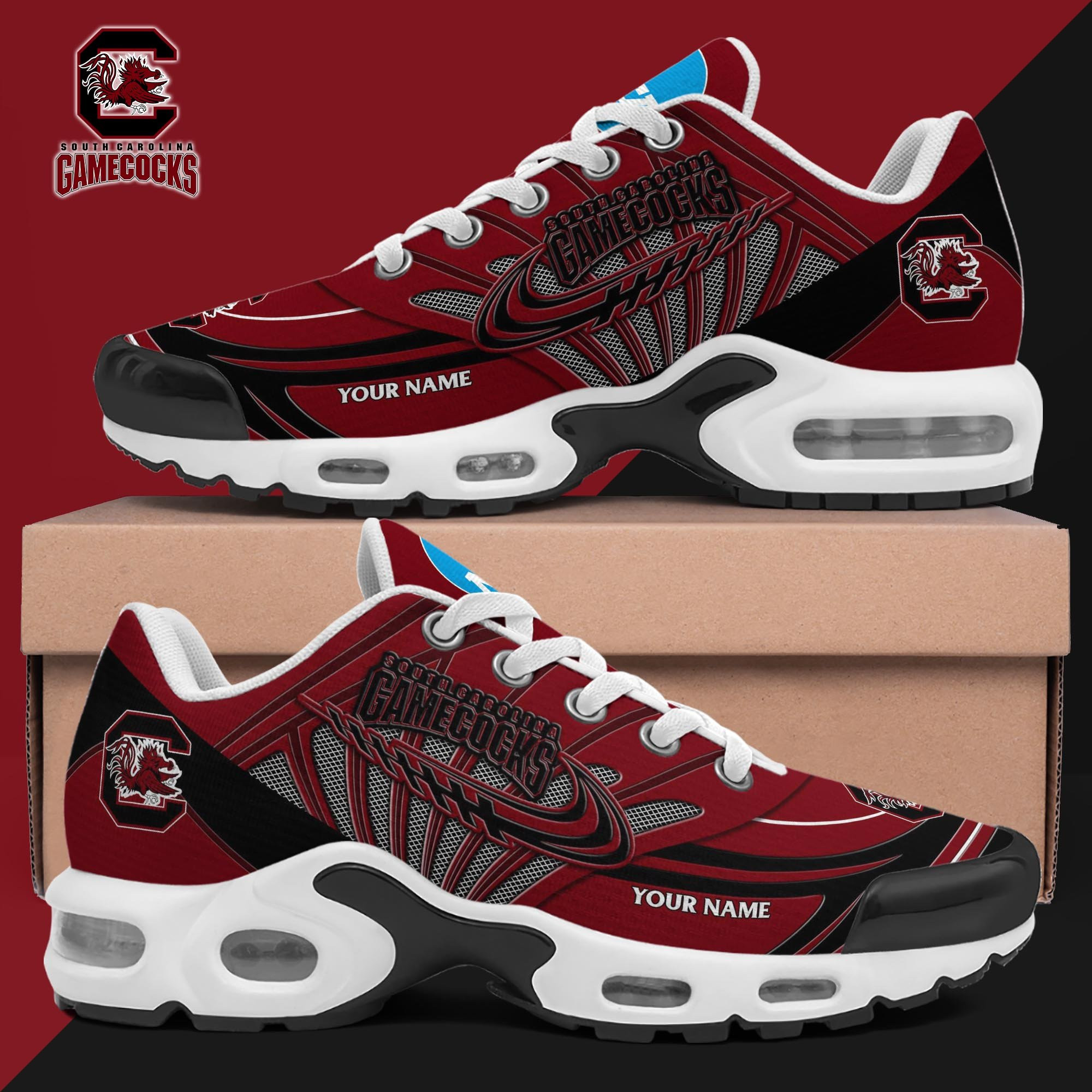 South Carolina Gamecocks Shoes 2026 Version Custom Your Name 594