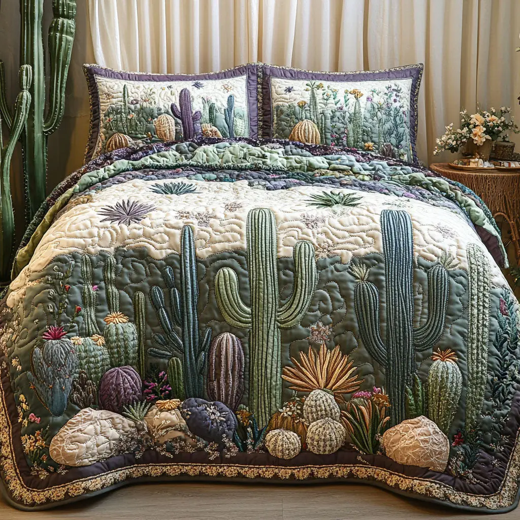 Southwestern Bliss Quilted Bedding Set Soft Bedding Set That Makes a Great Christmas Gift