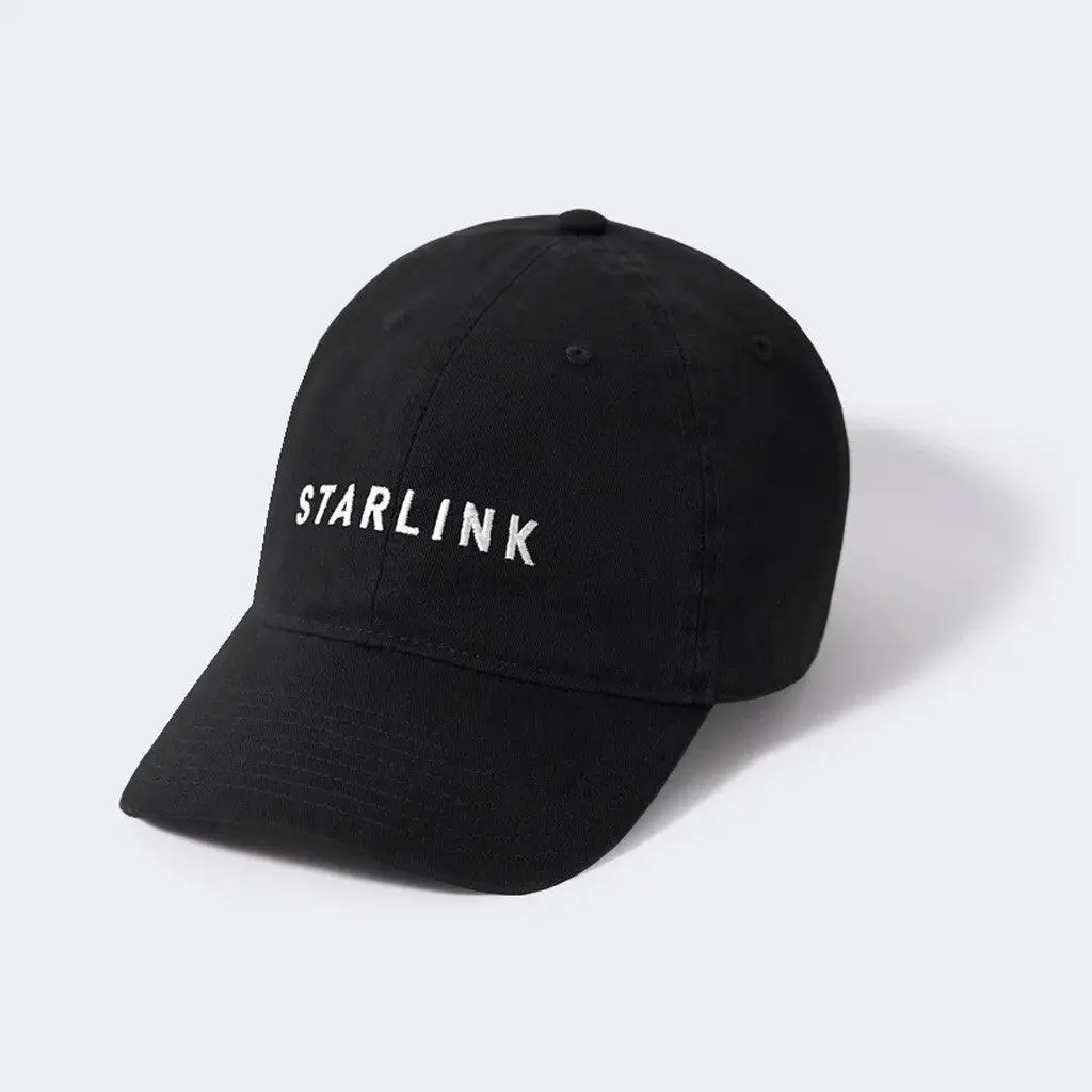SpaceX Merch Starlink Embroidered Hat Best Gifts For Dad -WearandDecor SpaceX Merch Starlink Embroidered Hat Best Gifts For Dad -WearandDecor - Image 1