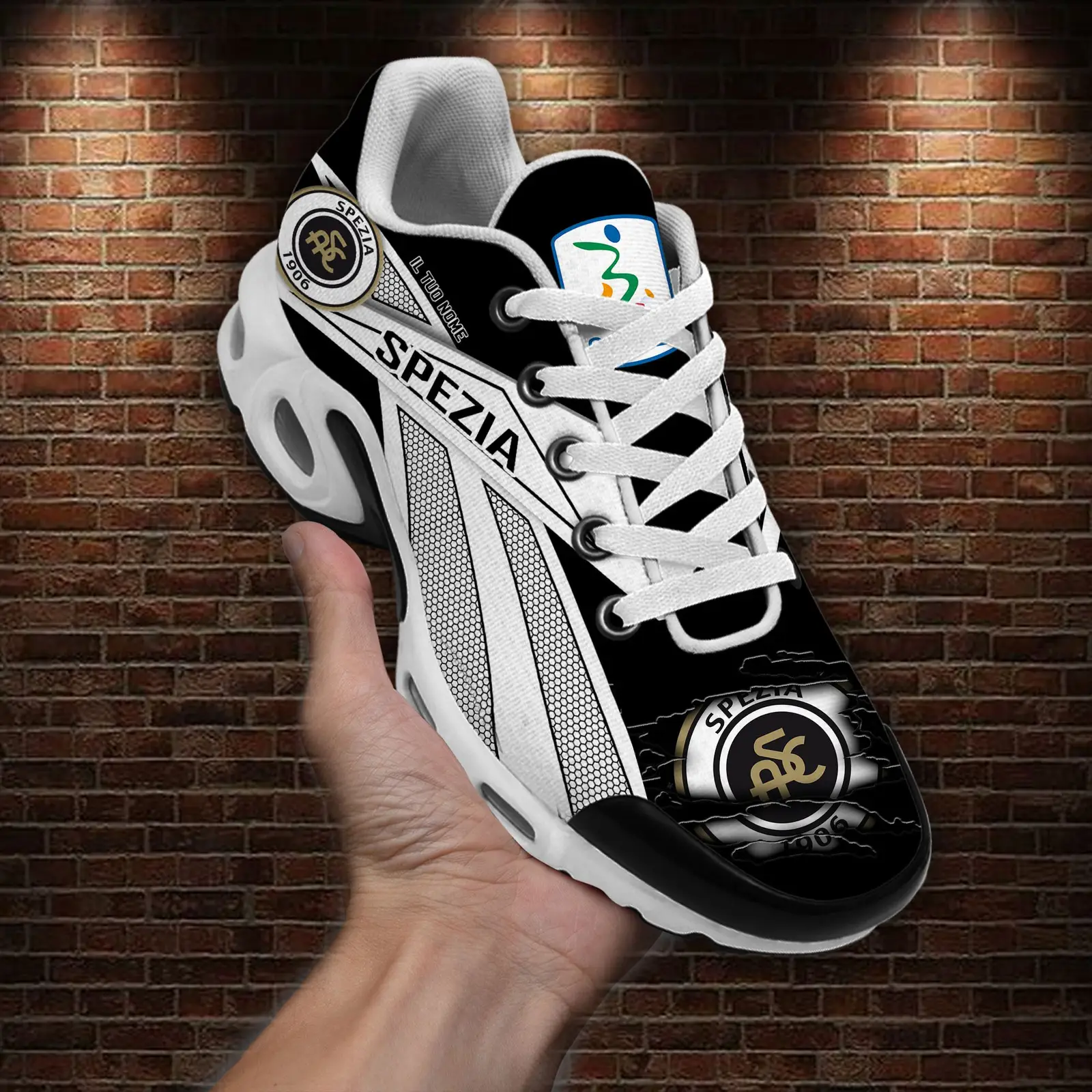 Spezia Calcio Air Max Plus Shoes Sneakers For Men And Women Spezia Calcio Air Max Plus Shoes Sneakers For Men And Women - Image 1
