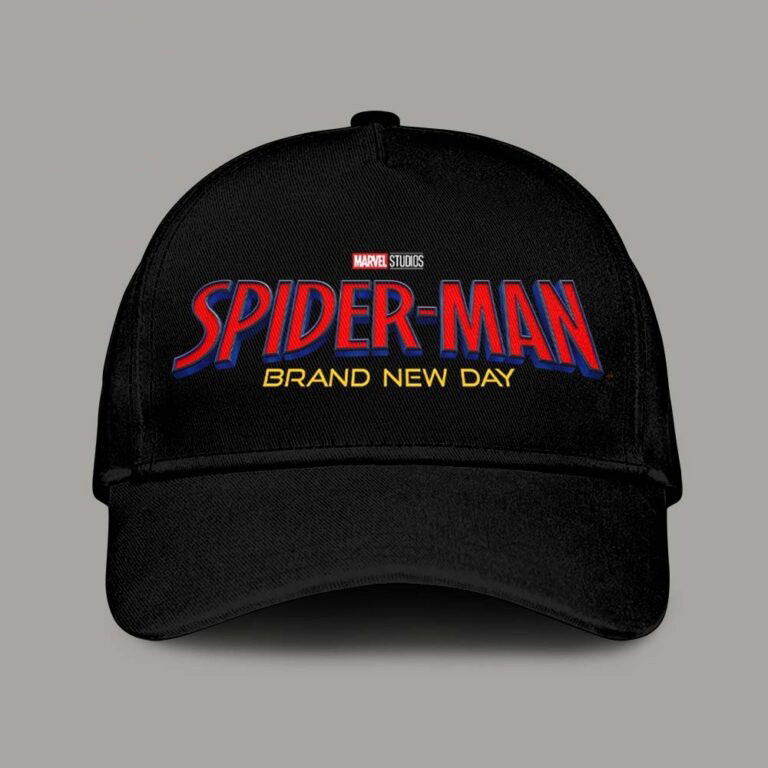 Spider Man Brand New Day Logo Hat 2026 Spider Man Merch Best Gifts For Fans
