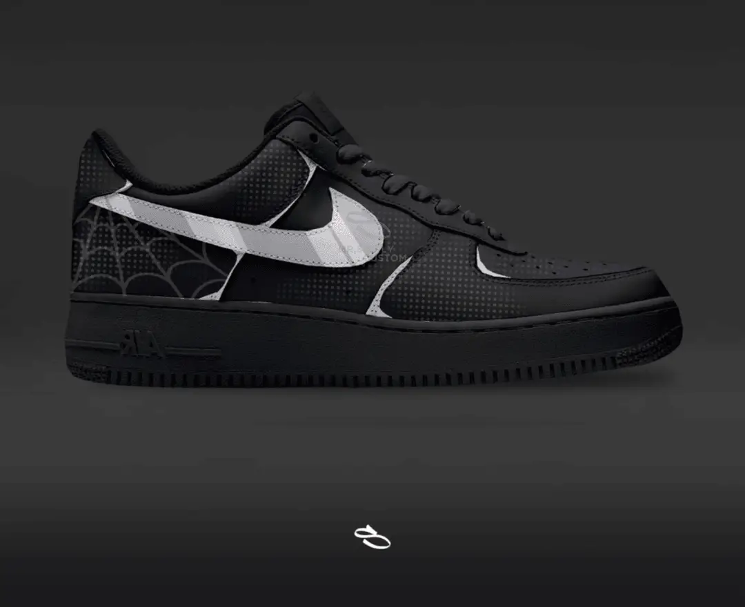 Spider-Man Noir Spider-Verse Air Force 1