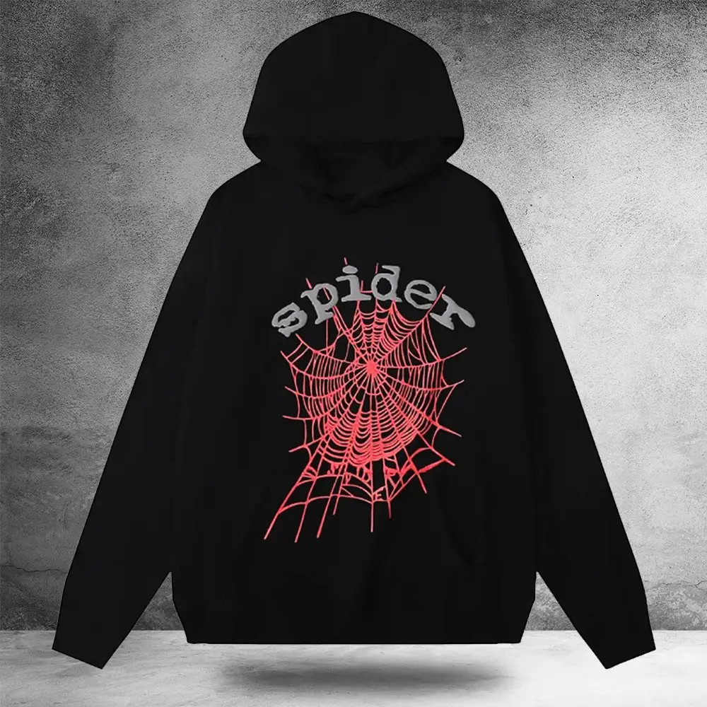 Spider Worldwide Black Hoodie Sp5der Hoodie Gifts For Men Women Spider Worldwide Black Hoodie Sp5der Hoodie Gifts For Men Women - Image 1