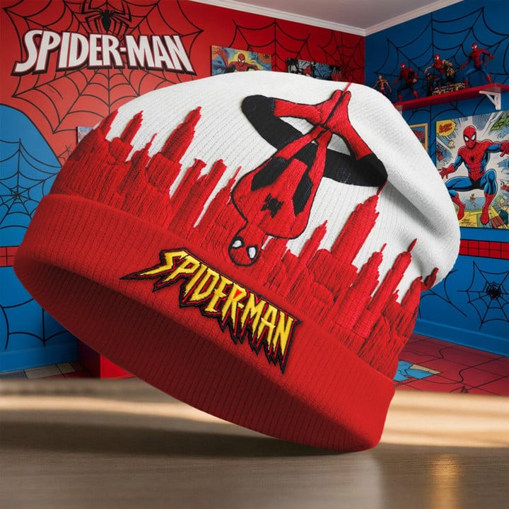 Spiderman Brand New Day Beanie Spiderman Lover Cap Gift Ideas For Brothers