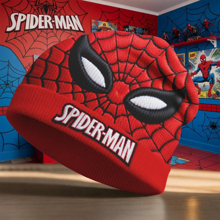 Spiderman Brand New Day Beanie Spiderman Lover Cap Gift Ideas For Men