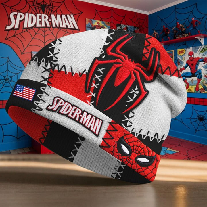 Spiderman Brand New Day Beanie Spiderman Lover Cap Gift Ideas For Son