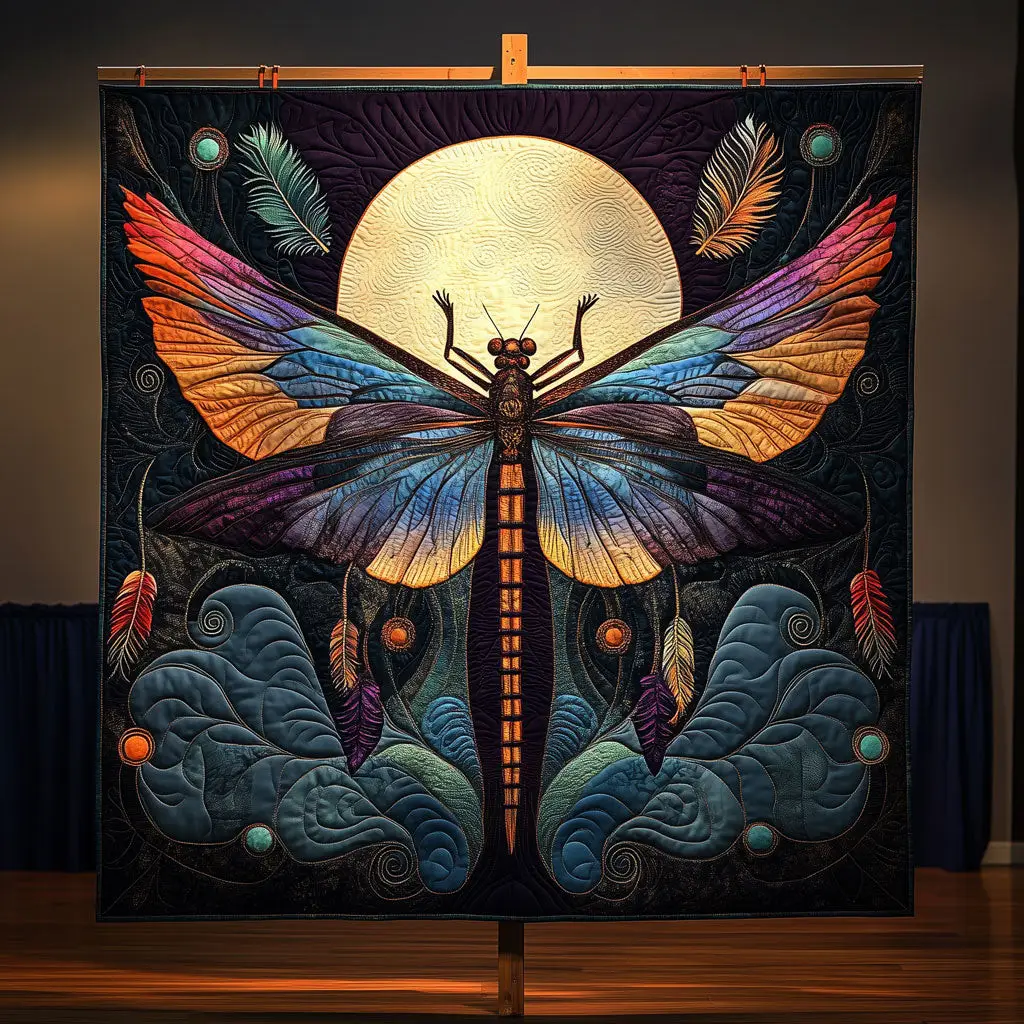 Spirit Dragonfly Quilt Comfortable Quilt Blanket That Everyone Will Love