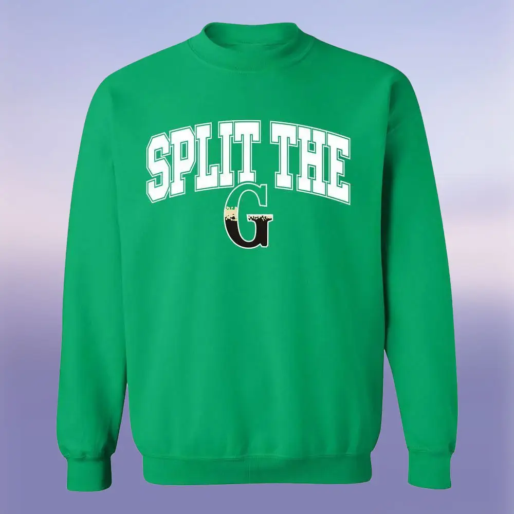Split The G Guinness Sweatshirt Irish Dark Beer Graphic St Patrick Day Gift for Husband