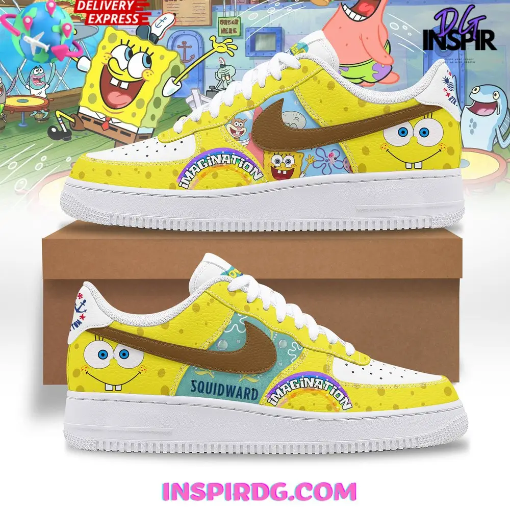 SpongeBob Imagination Limited Edition Air Force 1