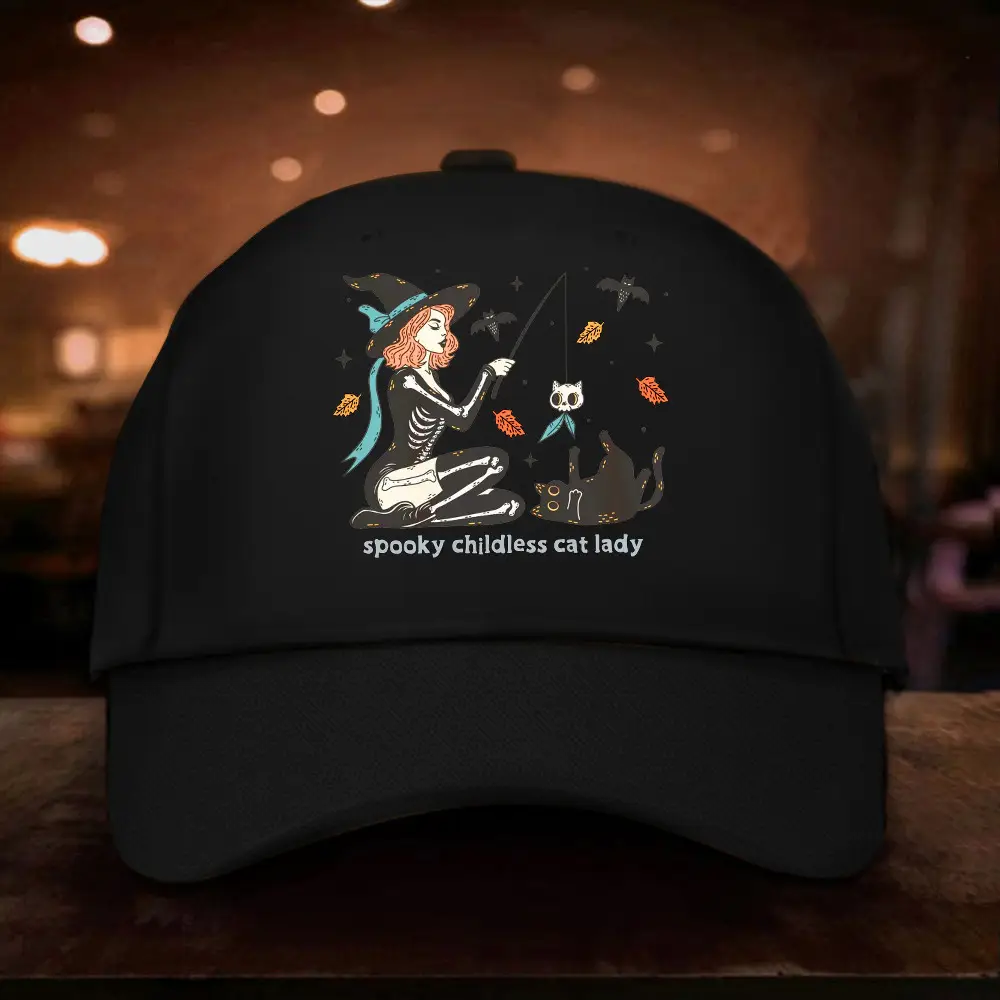 Spooky Childless Cat Lady Hat Kamala Childless Cat Ladies Halloween Hat Gifts For Him Her