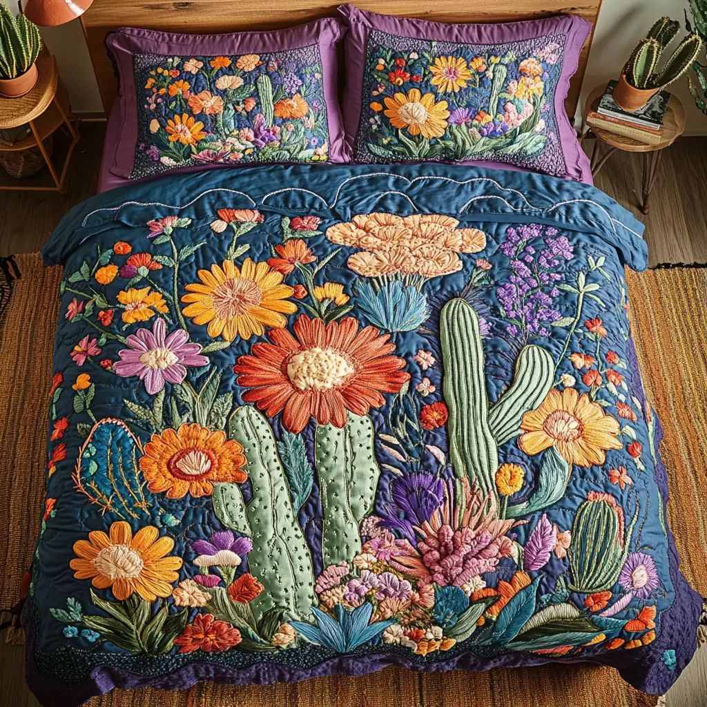 Spring Awakening Quilted Bedding Set Home Comfort Bedding Set That Everyone Will Love