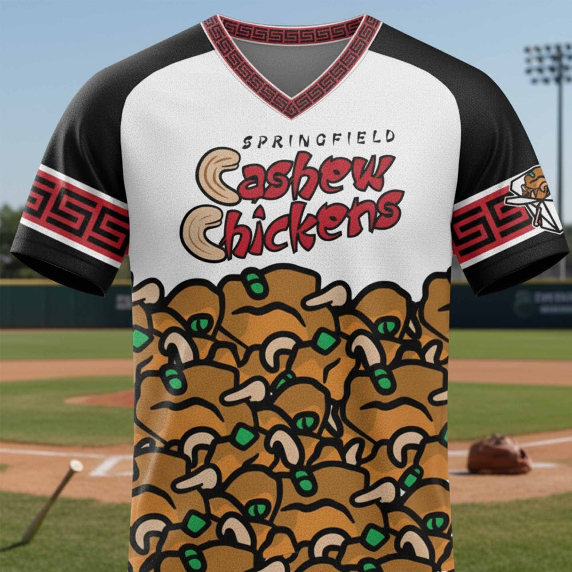 Springfield Cardinals Cashew Chickens Jersey