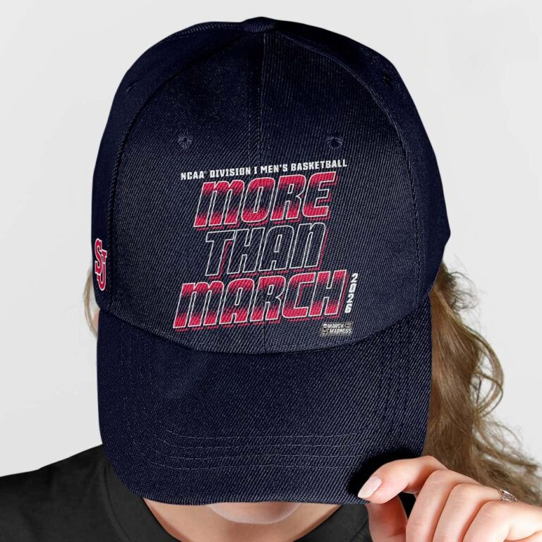 St John's Red Storm Men's Basketball NCAA Division I More Than March Hat 2026 March Madness
