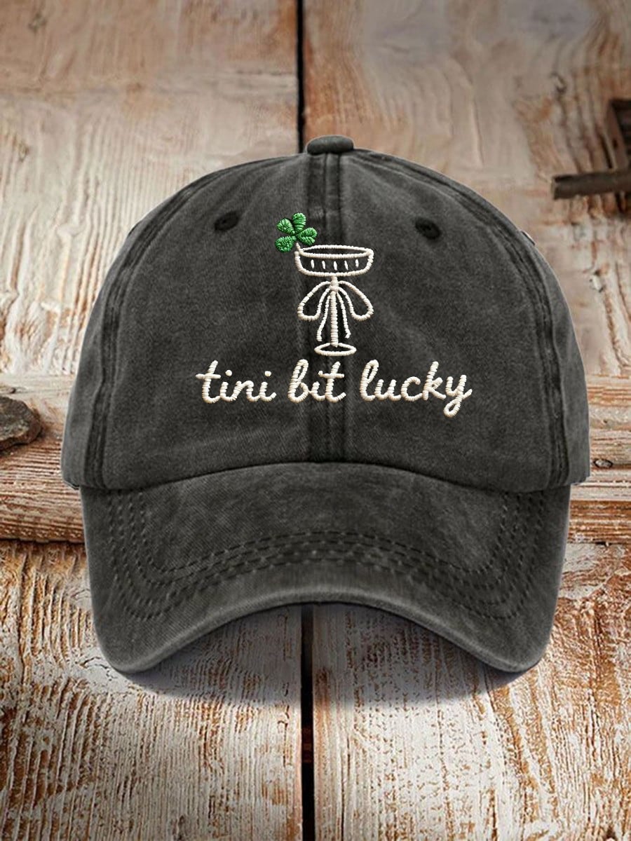St Patrick's Day Hat Tini Bit Lucky Hat Vacation Baseball Cap St Patricks Day Presents