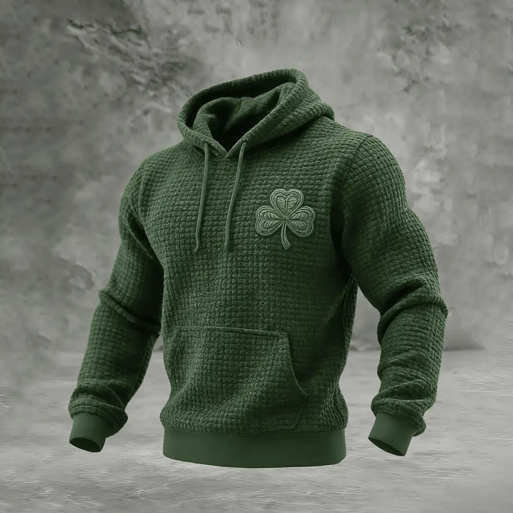 St Patrick's Day Hoodie St Patricks Day Hooded Sweatshirt Holiday Gift For Him St Patrick's Day Hoodie St Patricks Day Hooded Sweatshirt Holiday Gift For Him - Image 1
