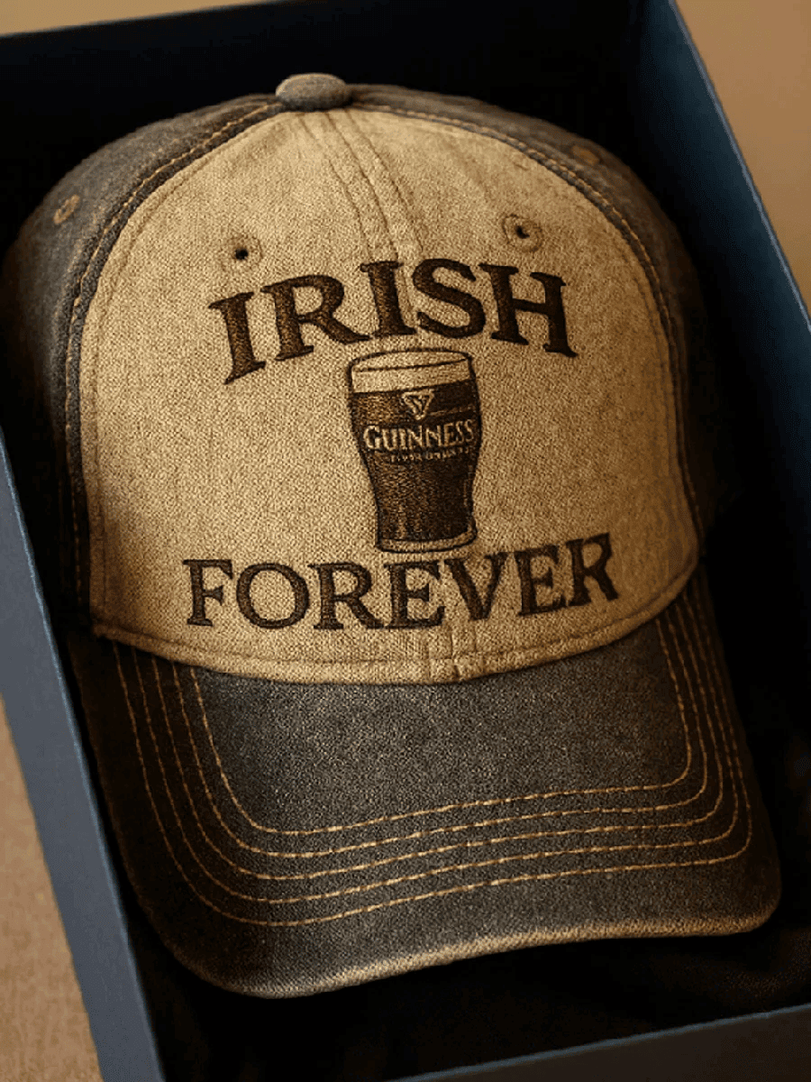 St Patricks Day Irish Forever Vintage Hat Saint Patricks Day Cap Birthday Gifts For Father