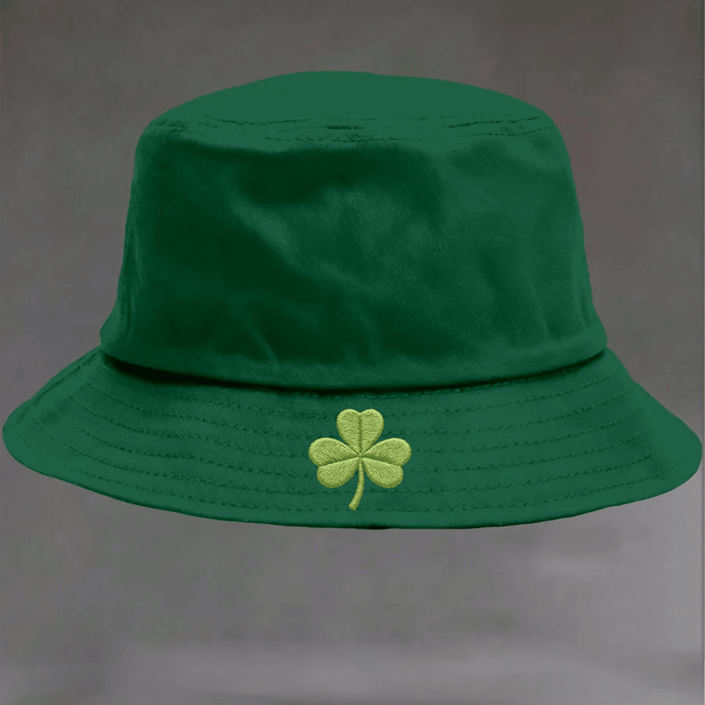 St Patrick's Day Shamrocks Bucket Hat St Patrick's Day Merch Cool Gift For St Paddys Day St Patrick's Day Shamrocks Bucket Hat St Patrick's Day Merch Cool Gift For St Paddys Day - Image 1